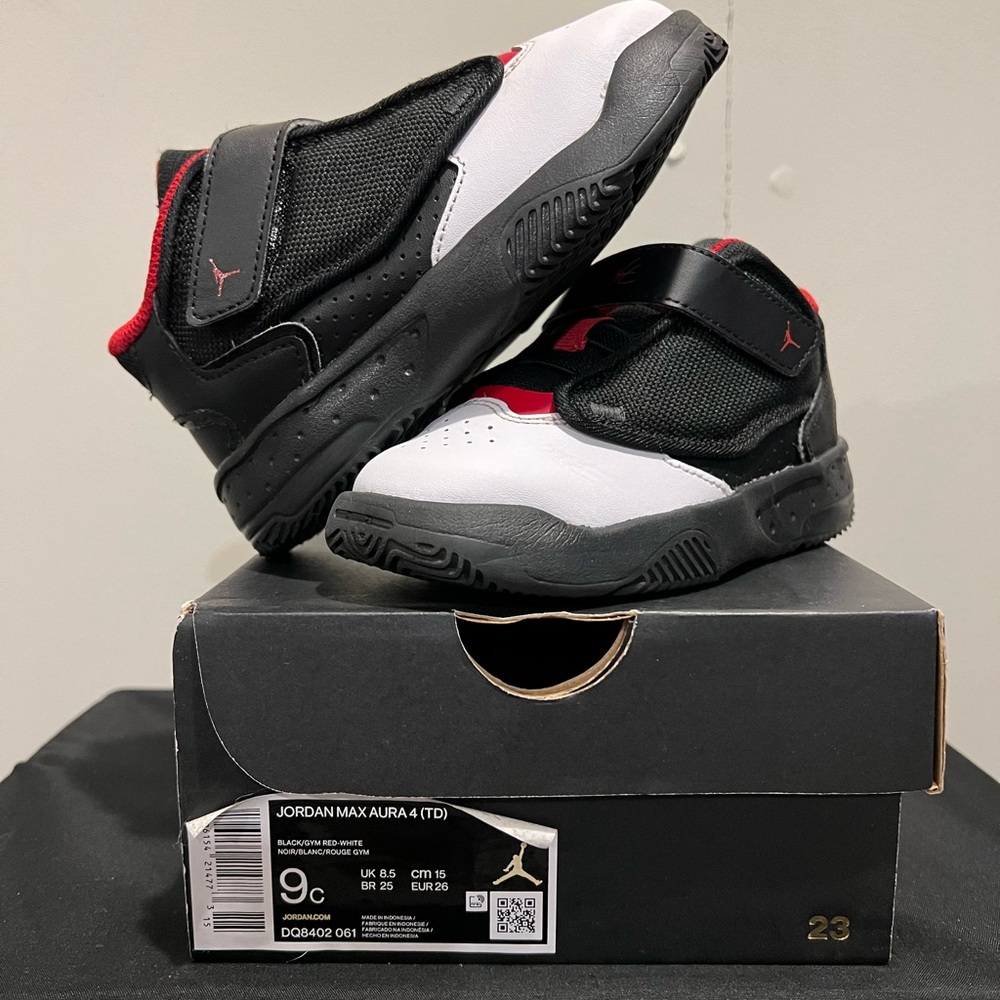 Jordan Max Aura 4 (TD)-size 9c - Picture 10 of 11